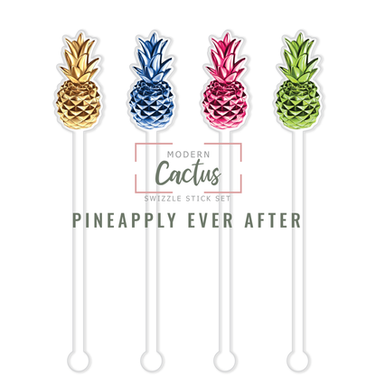 Swizzle Stick Set | Pineapply Ever After