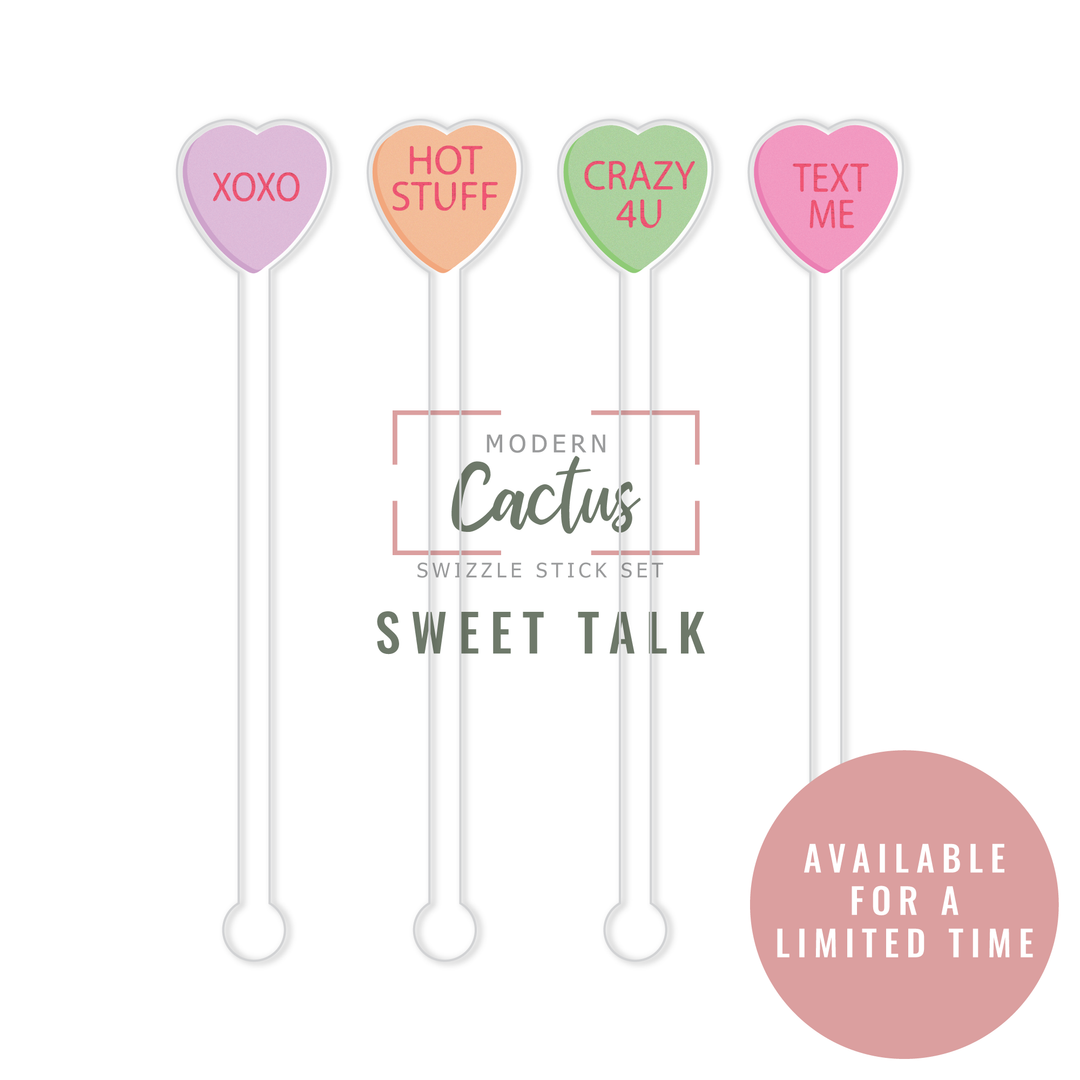 Swizzle Stick Set | Sweet Talk
