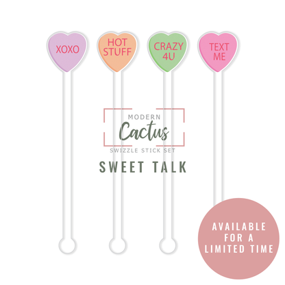 Swizzle Stick Set | Sweet Talk