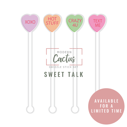 Swizzle Stick Set | Sweet Talk