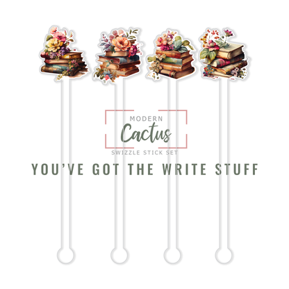 Swizzle Stick Set | You've Got The Write Stuff