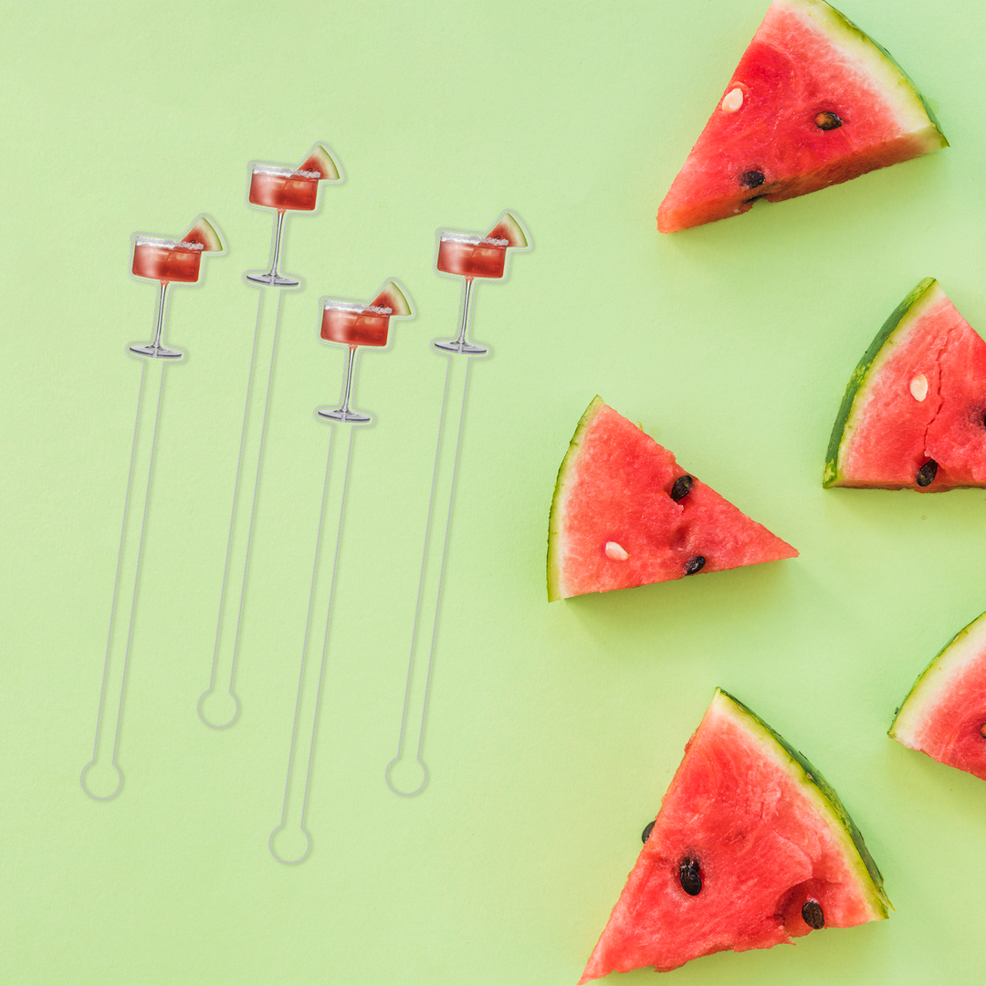 Swizzle Stick Set | Watermelon Margarita